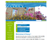 Tablet Screenshot of mairie-coucy.fr